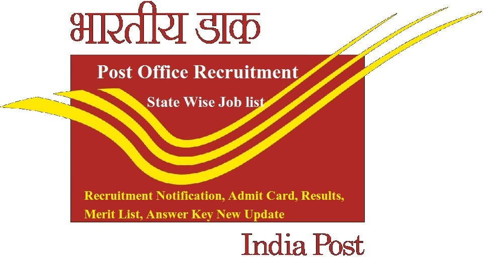 Post Office Recruitment 2024 State Wise Job Vacancies, Apply Online For